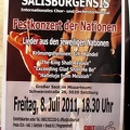 2011 European Concert Tour - Festival Mass Poster